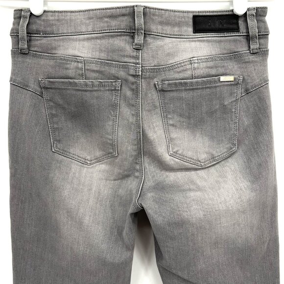 Armani Exchange Women's Denim Jeans Size 26 Grey J69 Super Skinny Lift-up Grey - Picture 5 of 12